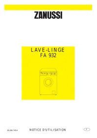 ZANUSSI FA932 - Lave-linge