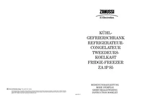 ZANUSSI ZA3PS5 - Réfrigérateur-congélateur