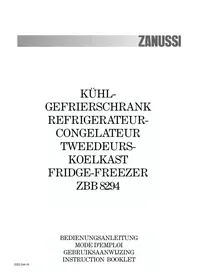 ZANUSSI ZBB8294 - Réfrigérateur combiné