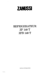 ZANUSSI ZFB140T - Réfrigérateur congélateur combiné