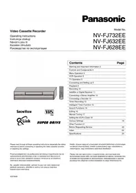 PANASONIC NV-FJ632EE - VCR
