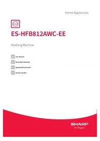 SHARP ES-HFB812AWC-EE - Mosógép