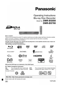 PANASONIC DMR-BS780 - Blu-ray player