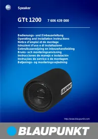 GTT 1200 BLAUPUNKT