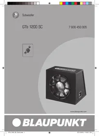 GTB 1200 SC BLAUPUNKT