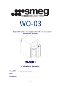 SMEG WO-03 - Sistema di Osmosi Inversa