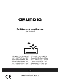 Инструкция GRUNDIG GRFPO 090 кондиционер