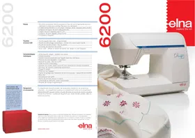 ELNA 6200 - Machine à coudre