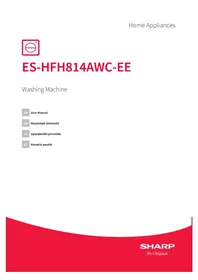 SHARP ES-HFH814AWC-EE - Pralni stroj