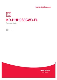 SHARP KD-HHH9S8GW3-PL - Tumble dryer