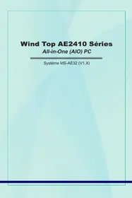 MSI WIND TOP AE2410-091FR,  WIND TOP AE2410-201FR - Tout-en-un