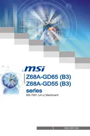 MSI Z68A-GD55 (G3) - Материнская плата
