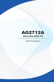 AG2712A-026EU GAMING ALL-IN-ONE MSI
