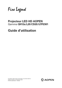 AOPEN QH12a - Vidéoprojecteur