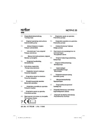 Manuale Neptun NTP 25 Pompa
