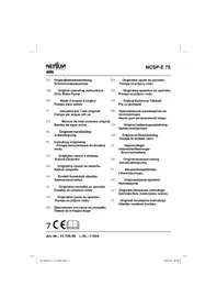 Manuale Neptun NSP 75 Pompa dell'acqua
