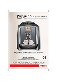 SAECO PRIMEA TOUCH PLUS CAPPUCCINO - Automatic coffee machine
