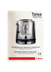 SAECO TALEA RING PLUS - Automatische Kaffeemaschine