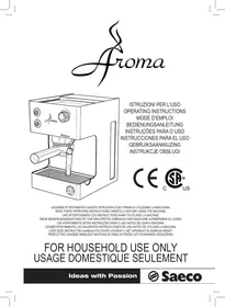 Instrukcja SAECO AROMA Ekspres do kawy