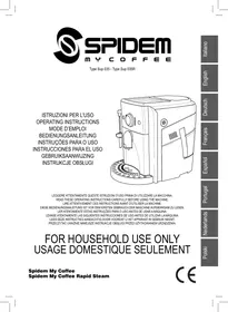 Instrukcja SAECO SPIDEM MY COFFEE  - MANUAL 2 Ekspres do kawy