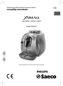 SAECO XSMALL HD8745 - Machine à café automatique