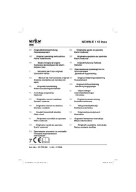 Manuale Neptun NHW 110 INOX Pompa dell'acqua