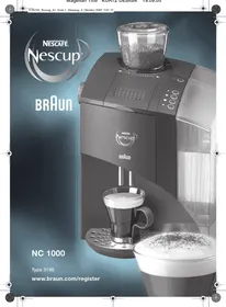 BRAUN NESCUP NC 1000 - Coffee maker