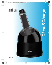 BRAUN CLEAN AND CHARGE - Rasierzubehör
