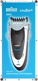 BRAUN CRUZER3 2878 - Elektrisk plæneklipper