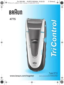 BRAUN 4775 - Rasierer