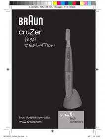 BRAUN CRUZER 6 HIGH DEFINITION - Cortadora de césped eléctrica
