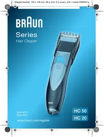 BRAUN HAIR CLIPPER - Cortadora de césped eléctrica