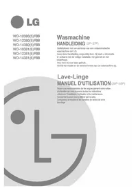 LG WD-12380FBB - Wasmachine