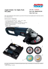 WS 230-4 Alpha Tools