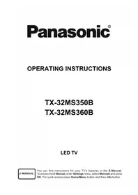 PANASONIC TX-32MS360B - Television