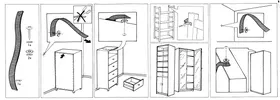 IKEA ANTI-TOPPLE DEVICE - Accessoires de sécurité pour meubles