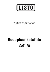 RECEPTEUR SATELLITE SAT-168 LISTO