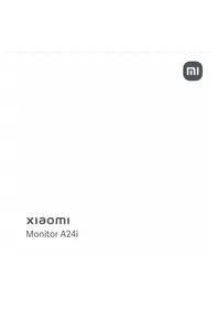 说明书 Xiaomi A24I 显示器