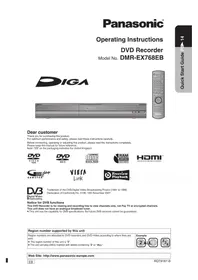 Diga DMR-EX768EB PANASONIC