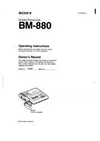 BM-880 SONY