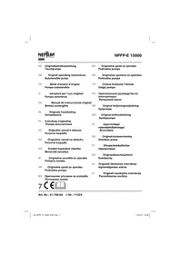 Manuale Neptun NPFP-E 15000 Pompa