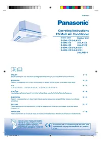 Інструкція PANASONIC CS-28YA1E5 кондиціонер