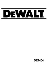 DE7464 DEWALT