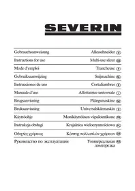 SEVERIN AS 3947 - Elektrischer Allesschneider