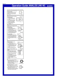 Notice CASIO LTP-V002G Montre