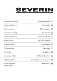 SEVERIN BM 3992  - FICHE PRODUIT - ηλεκτρικός μίξερ