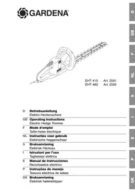 GARDENA EHT 480 - Taille-haies électrique