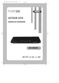 DAEWOO DV-3000S - Lecteur dvd