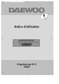 DAEWOO VQ814 - Magnétoscope