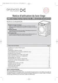 DAEWOO DWD-E6214E - Lave-linge